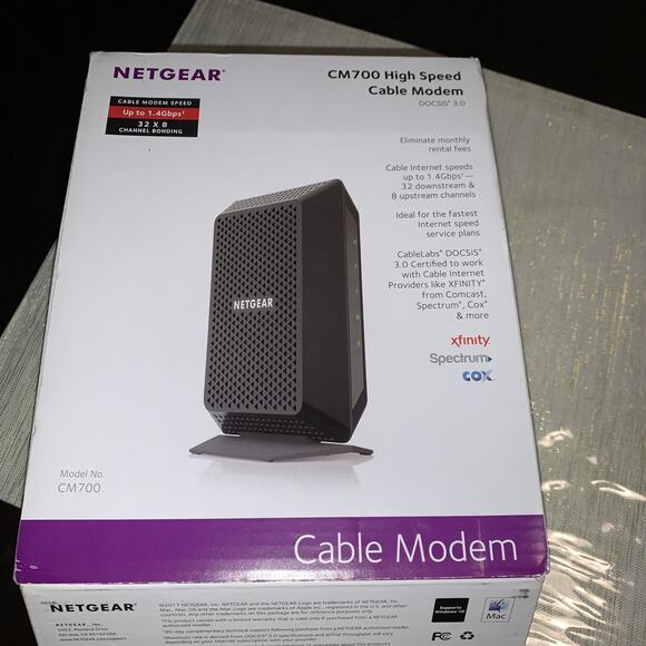 Netgear CM700 High Speed Cable Modem Docsis 3.0 - Picture 1 of 3